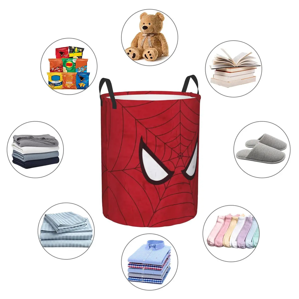 Panier À Linge - Personnalisé Spider Man