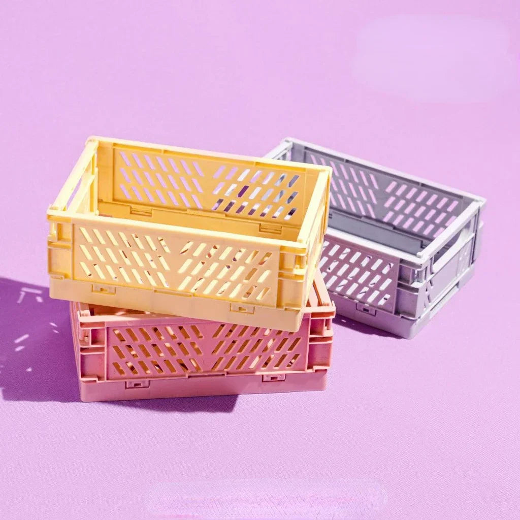 Panier À Linge - Plastique Empilable, Pliable
