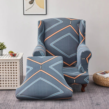 Housse Fauteuil Club - Motif Imprimée