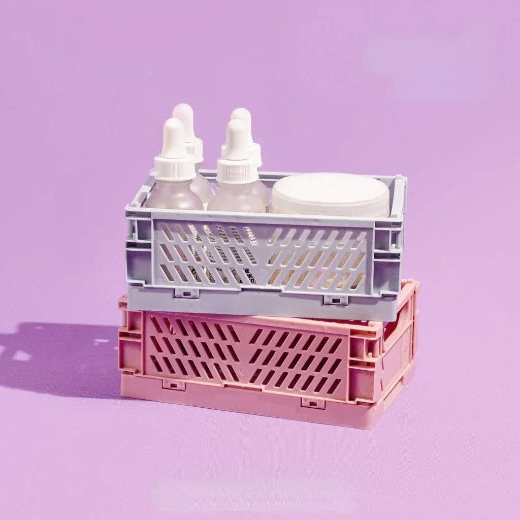 Panier À Linge - Plastique Empilable, Pliable