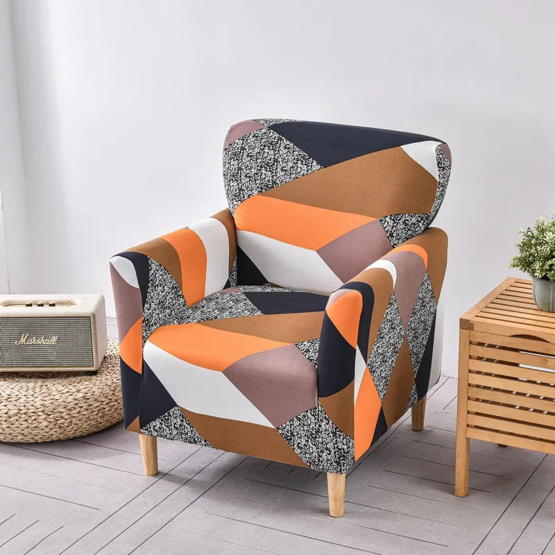 Housse de Fauteuil Motifs Imprimée