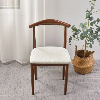 Housse Assise de Chaise - Motifs Feuille
