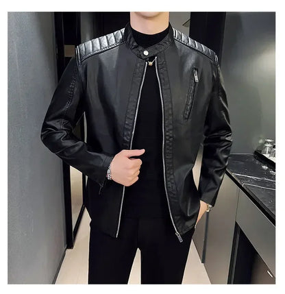 Veste en Cuir Élégante