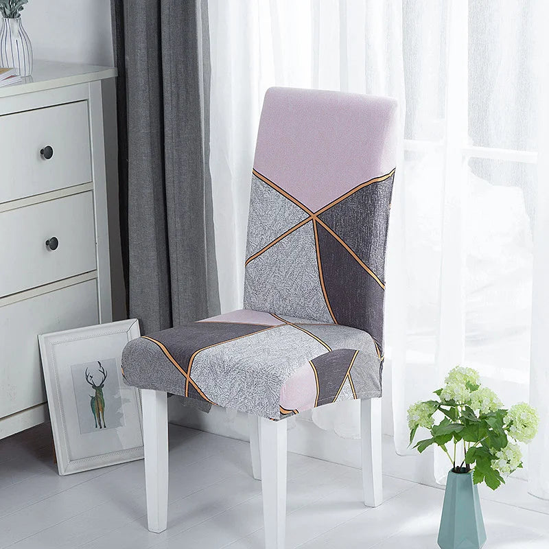 Housse de Chaise Extensible - Motif Imprimée