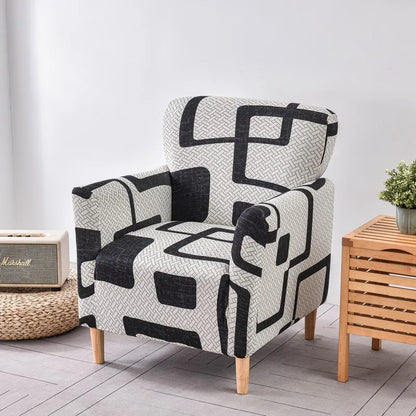 Housse Fauteuil Club - Motif Imprimée