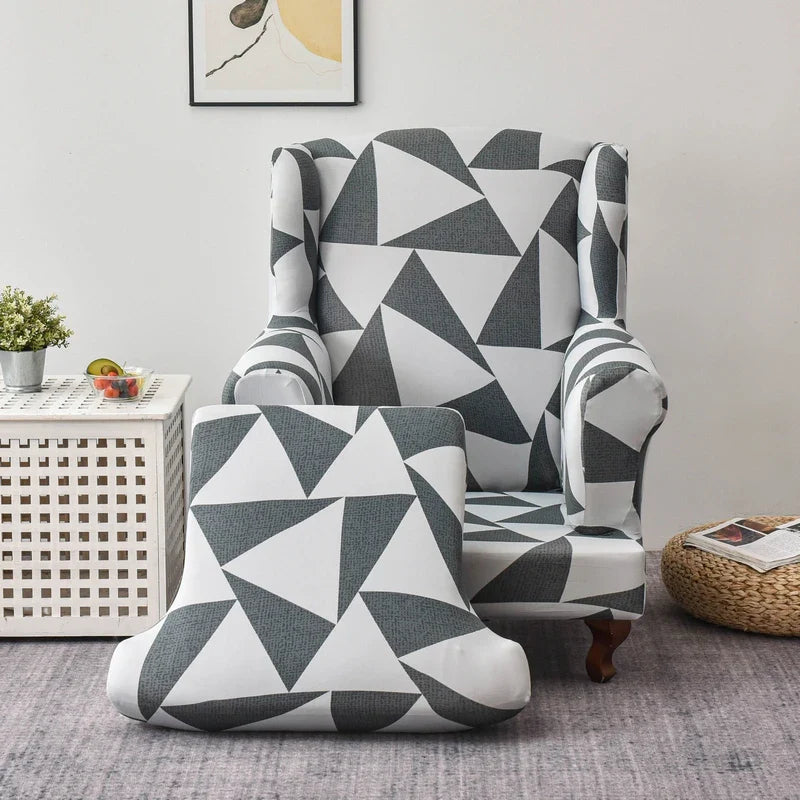 Housse Fauteuil Club - Motif Imprimée