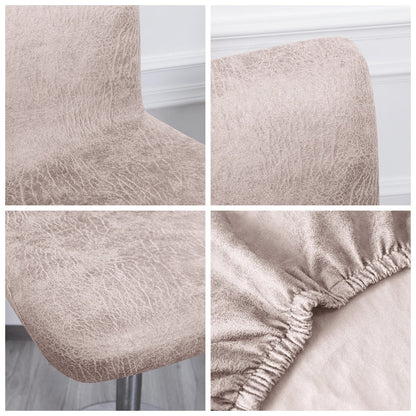 Housse Tabouret Bar - Motif Doux en Velours