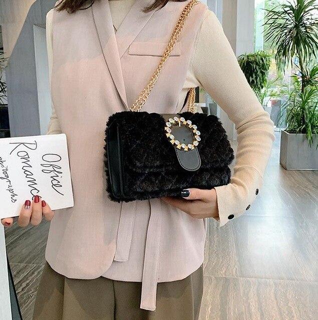 Sac à Bandoulière Emma Peluche