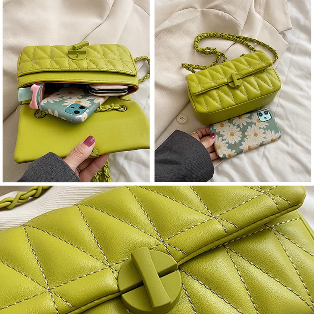 Sac à bandoulière matelassé Elly