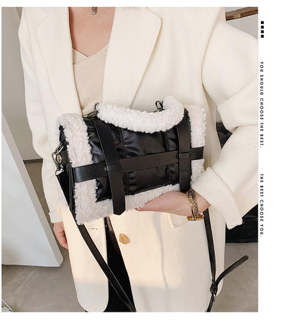 Sac à bandoulière moumoute Alexia