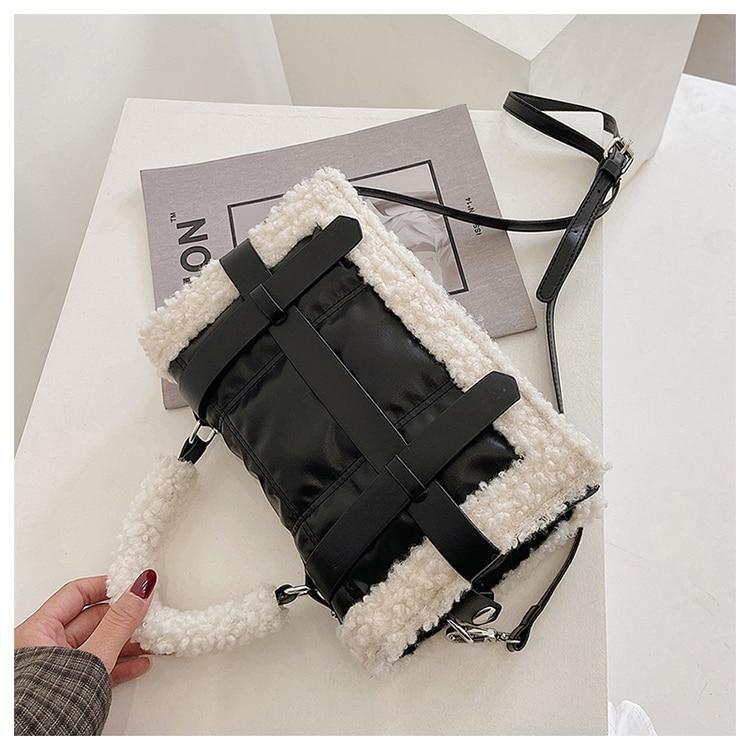 Sac à bandoulière moumoute Alexia