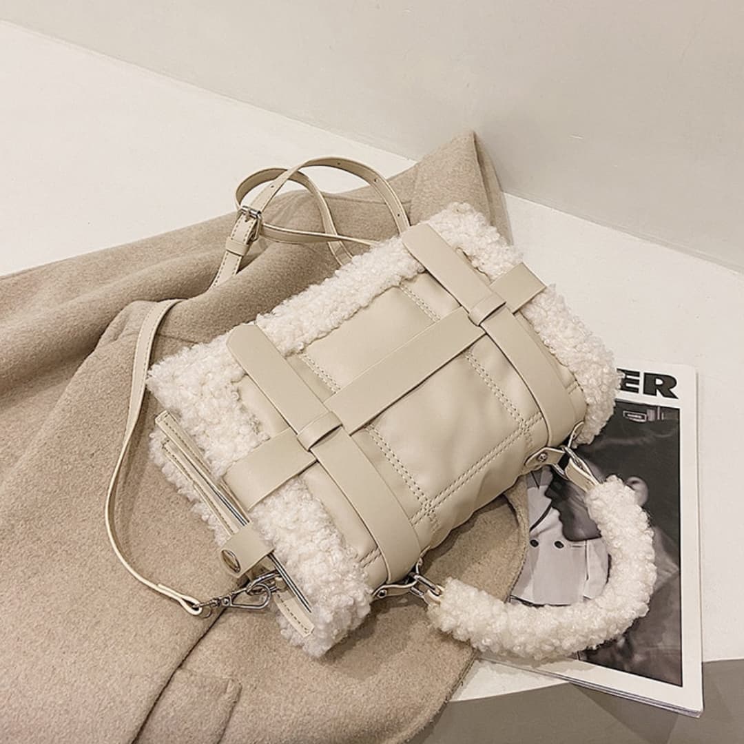 Sac à bandoulière moumoute Alexia