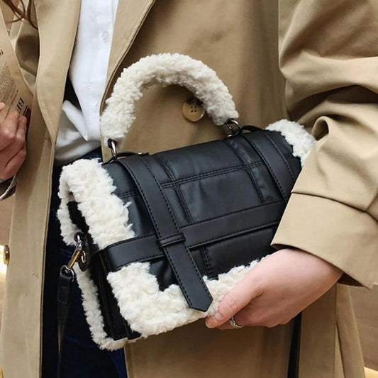 Sac à bandoulière moumoute Alexia