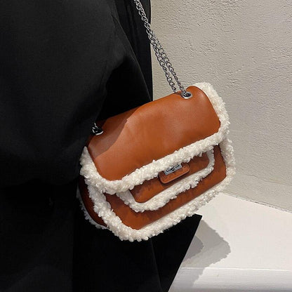 Sac à main moumoute