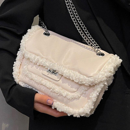 Sac à main moumoute