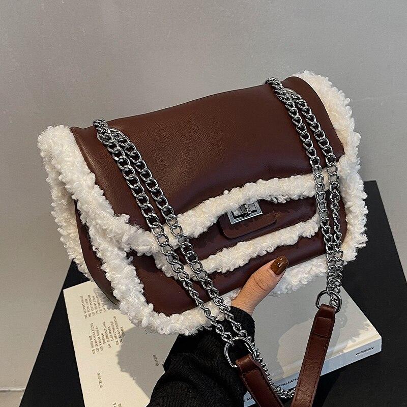 Sac à main moumoute