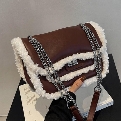 Sac à main moumoute