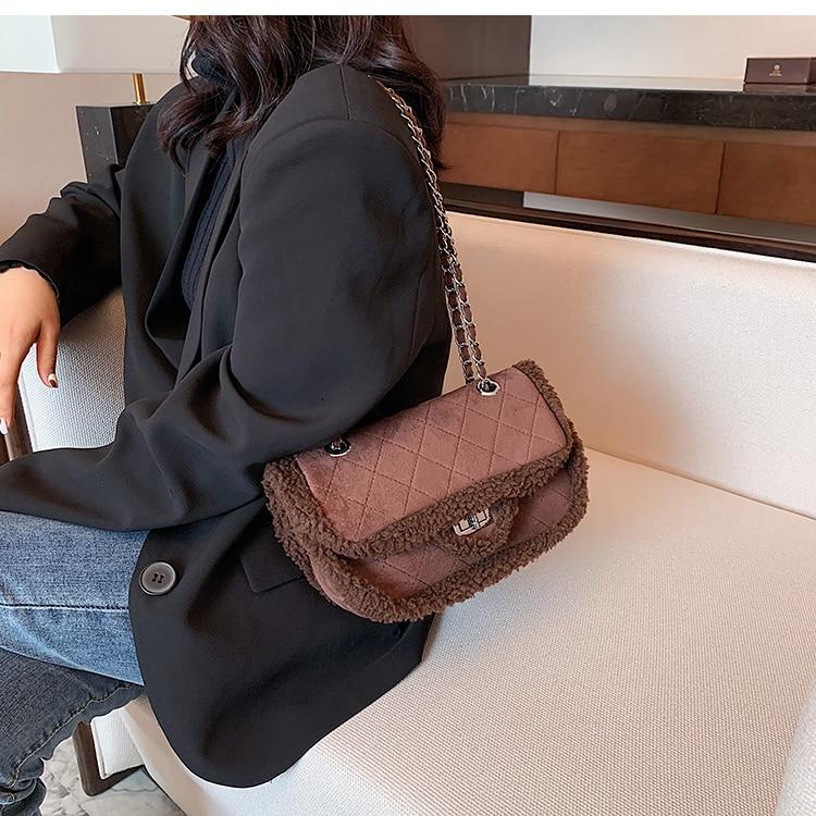 Sac à main moumoute Sophie