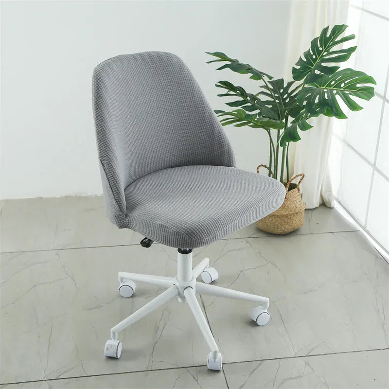Housse Chaise Scandinave - Jacquard - Dossier Arrondi
