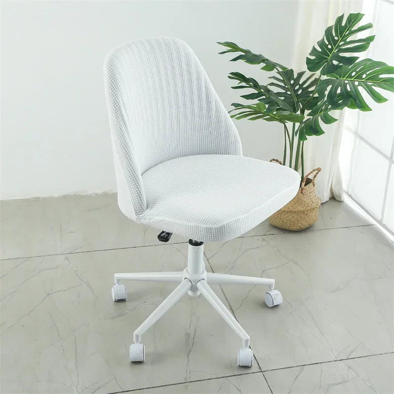 Housse Chaise Scandinave - Jacquard - Dossier Arrondi