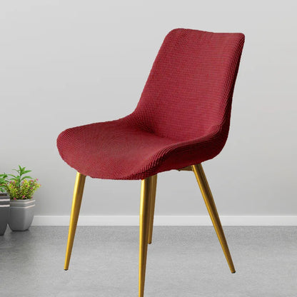Housse Chaise Scandinave Dossier Courbé