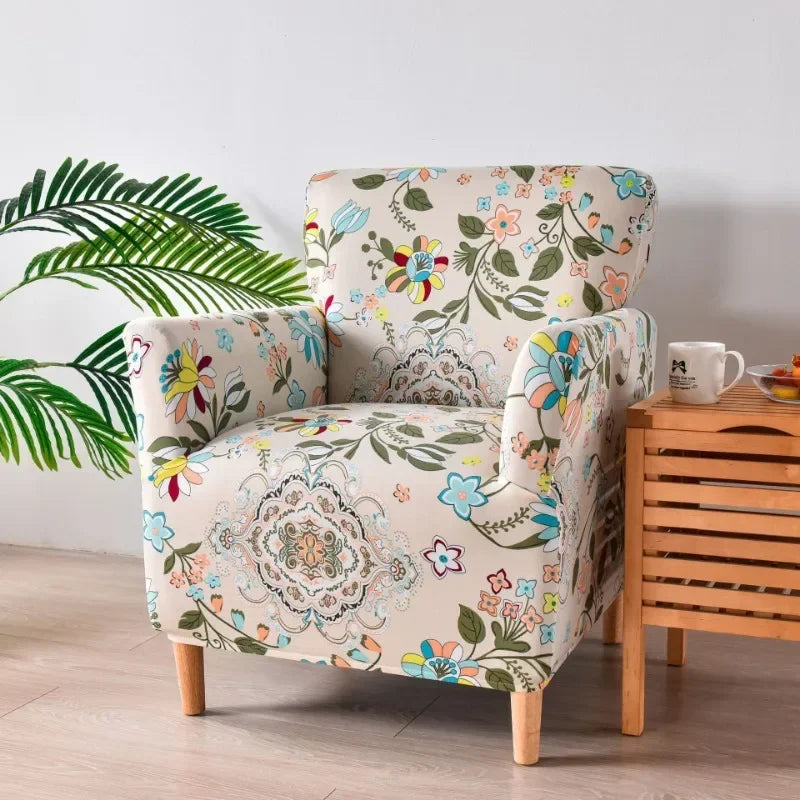 Housse De Fauteuil Club - Motifs Imprimée