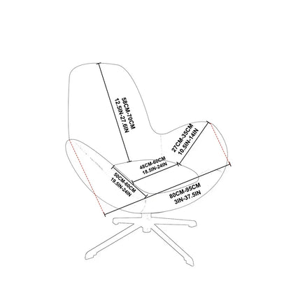 Housse Fauteuil Œuf - Velours