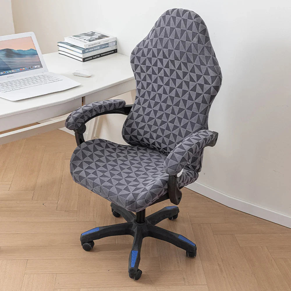 Housse Fauteuil Bureau - Motif géométrique