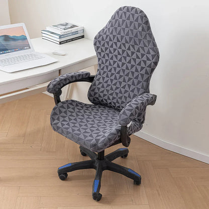 Housse Fauteuil Bureau - Motif géométrique