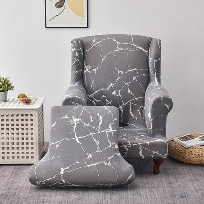 Housse Fauteuil Club - Motif Imprimée