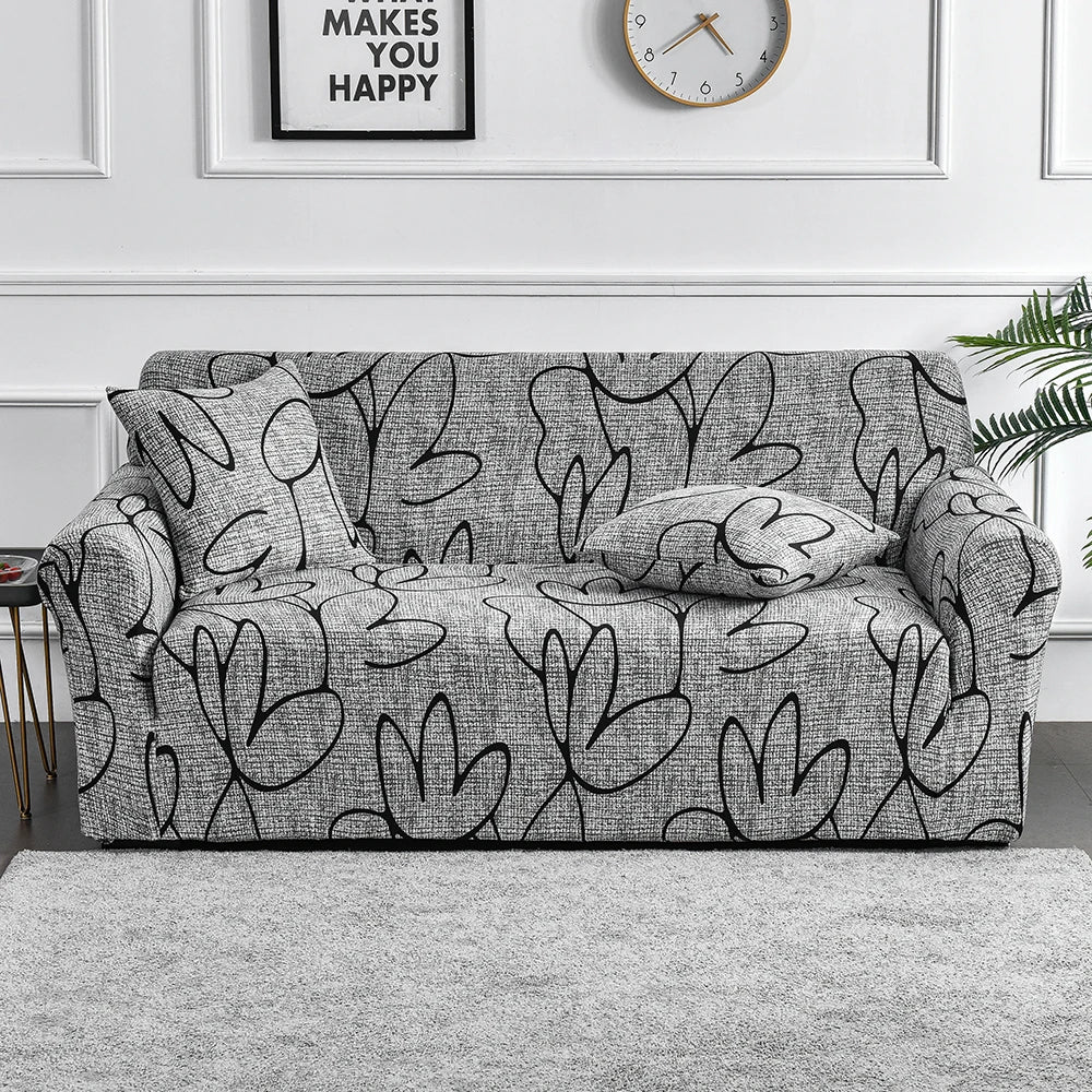Housse Canapé Extensible - Avec Motifs
