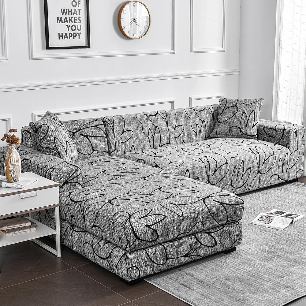 Housse Canapé Extensible - Avec Motifs