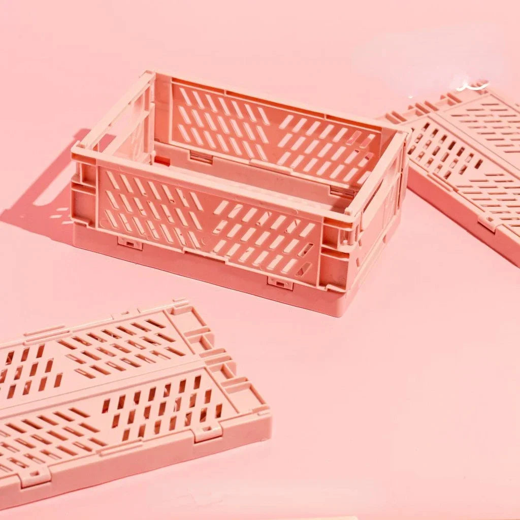 Panier À Linge - Plastique Empilable, Pliable