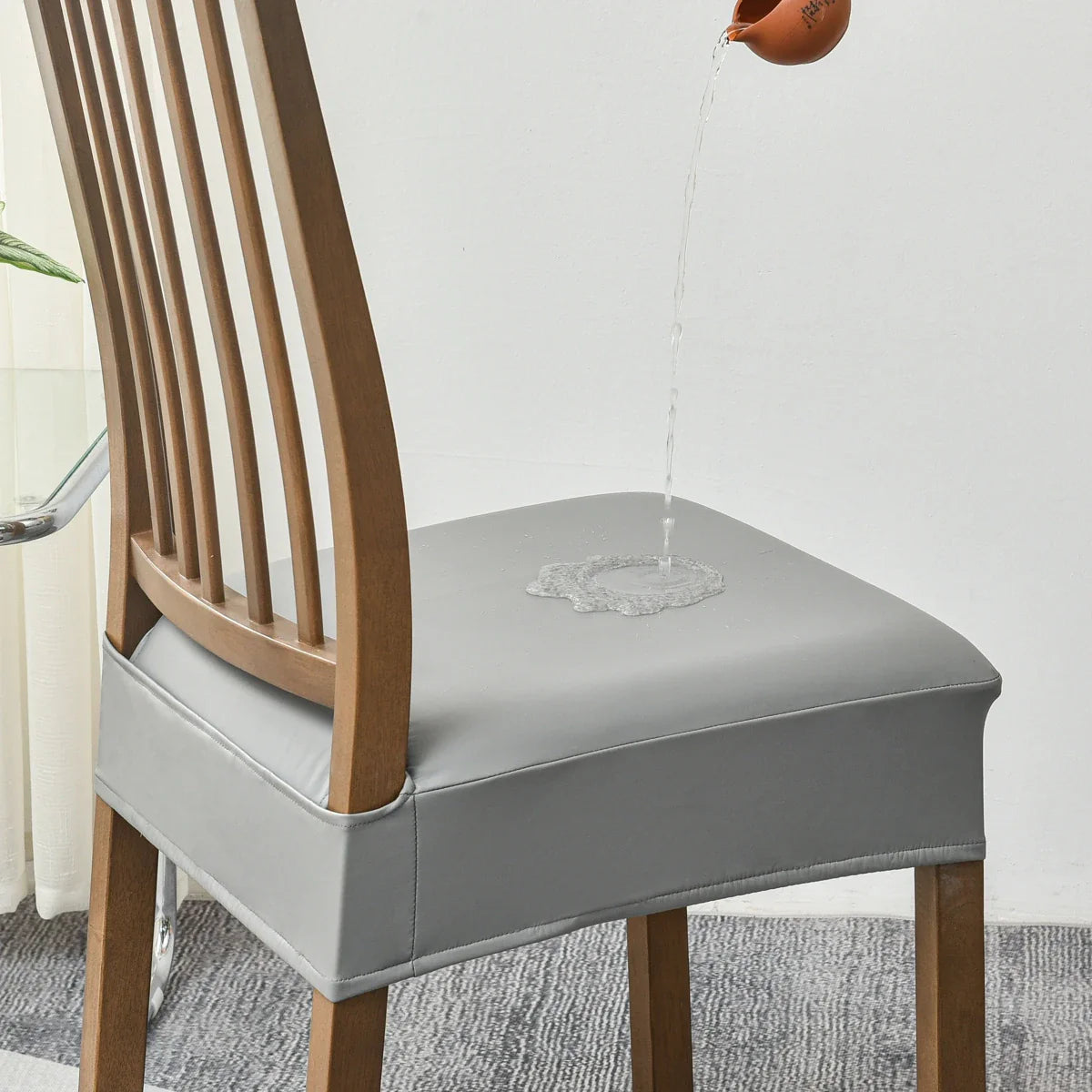 Housse Assise de Chaise - Apparence Cuir