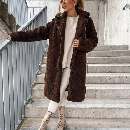 Monica - Manteau Teddy Élégant