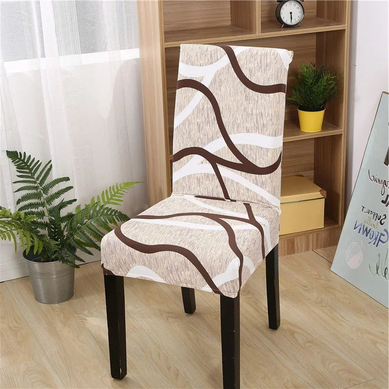 Housse de Chaise Extensible - Motif Imprimée