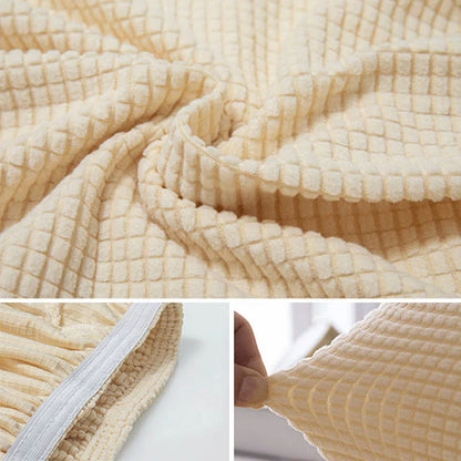 Housse Chaise Scandinave Dossier Courbé