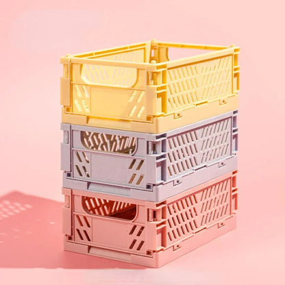 Panier À Linge - Plastique Empilable, Pliable