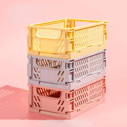 Panier À Linge - Plastique Empilable, Pliable