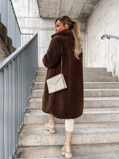 Monica - Manteau Teddy Élégant