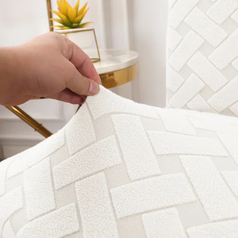 Housse de Chaise - Motif Tressé