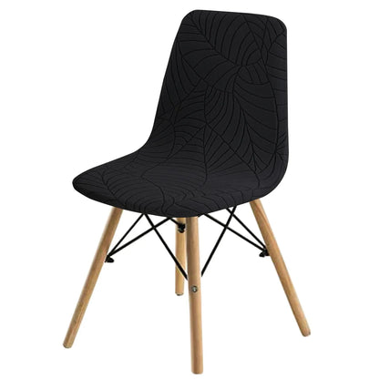 Housse de Chaise Scandinave - Motifs Feuilles