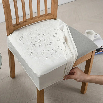 Housse Assise de Chaise - Velours Velouté