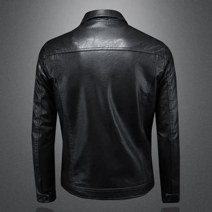 Darius™ | Veste en cuir premium style moto