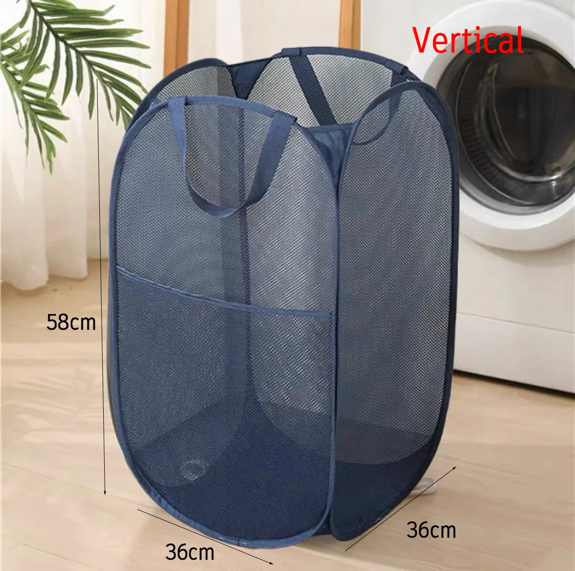 Panier À Linge - Pliable Pour Salle De Bain