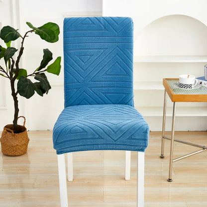 Housse de Chaise Extensible - Motif Tressé