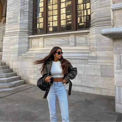 MP | Veste polyvalente en cuir de qualité