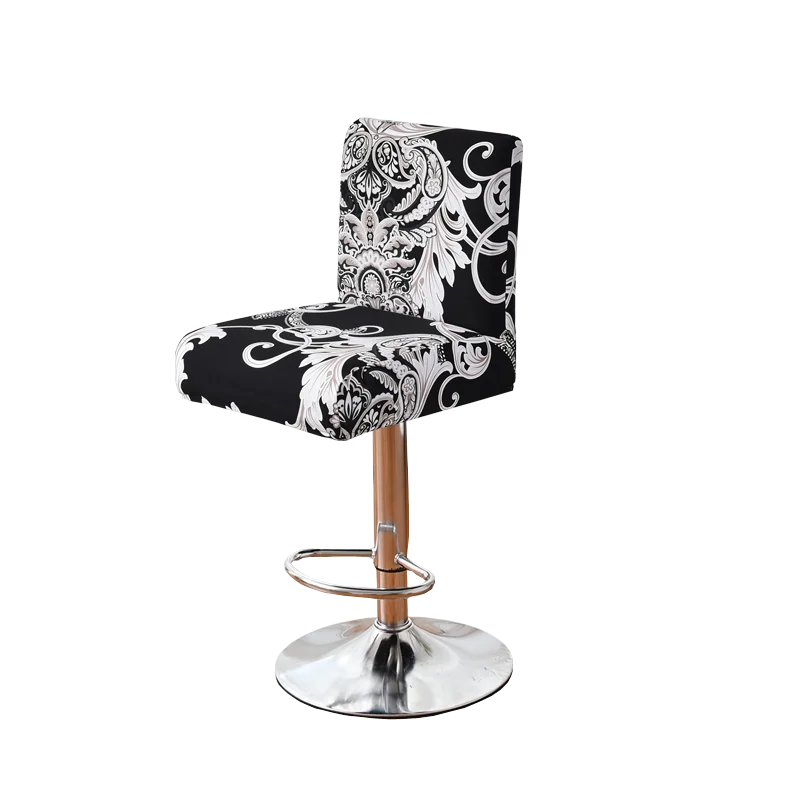 Housse de Tabouret Bar Motifs Imprimés
