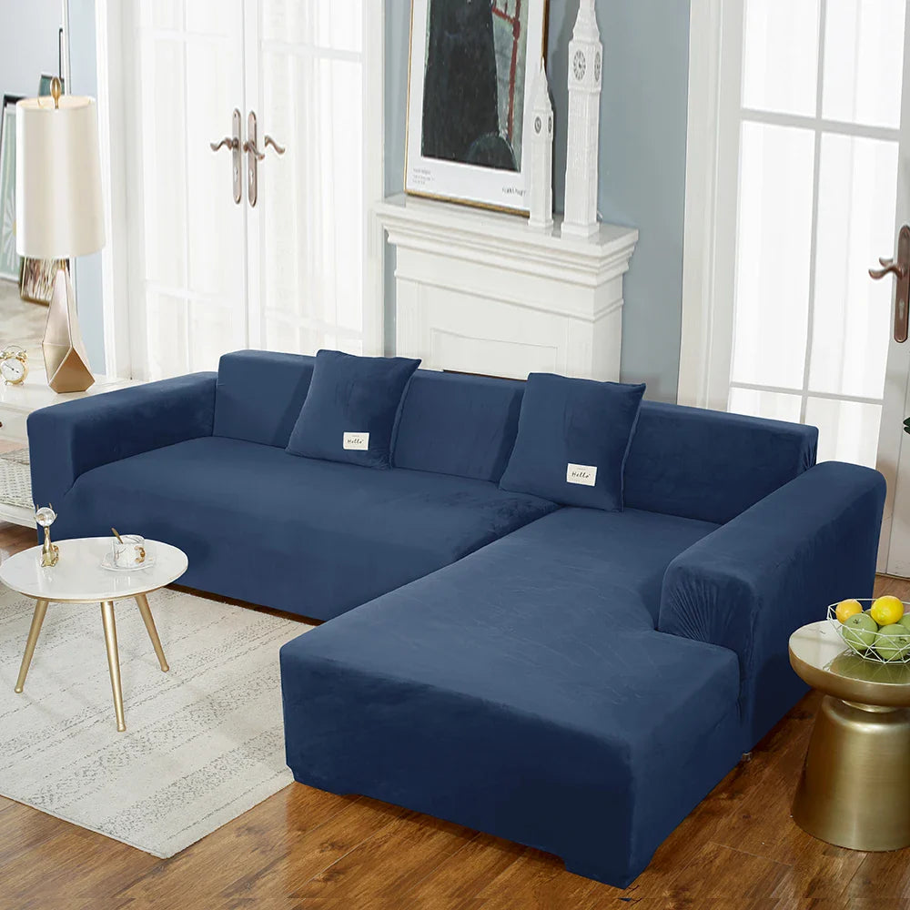 Housse Canapé Angle - Velours