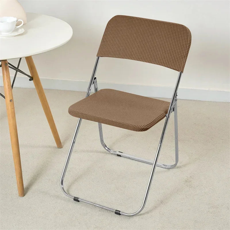 Housse Chaise Pliante - Couleur Unie